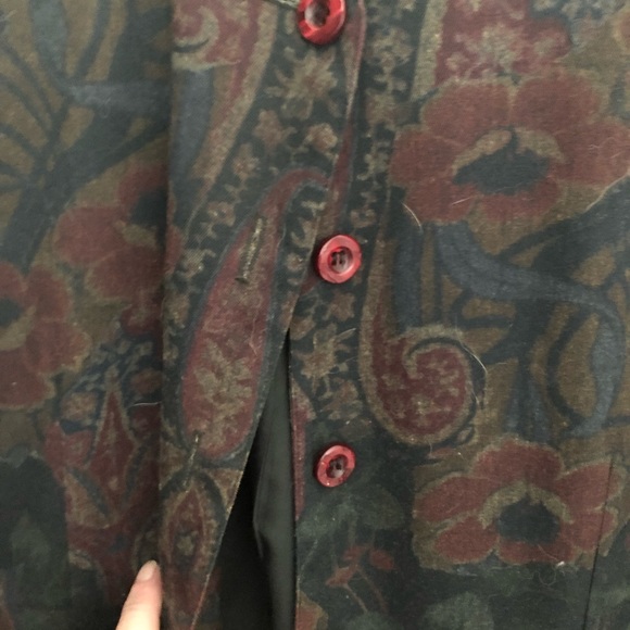 Emblem Button up Blazer - Picture 3 of 6